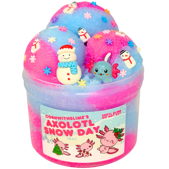 Axolotl Snow Day