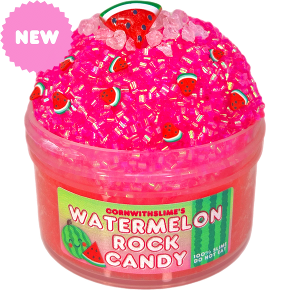 Watermelon Rock Candy