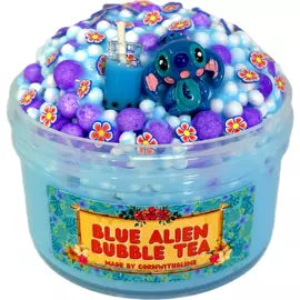 Blue Alien Bubble Tea