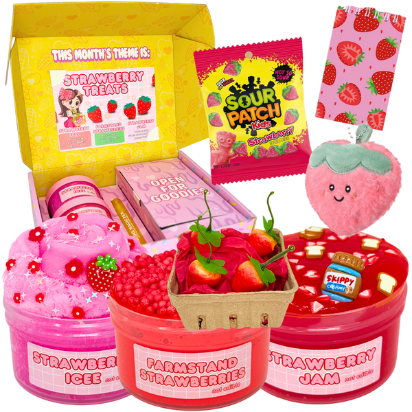 May Box - Strawberry Treats (ships 5/13) – Cornwithslime LLC